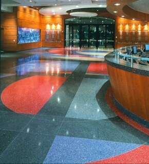 Desenli mozaik (Terrazzo) 